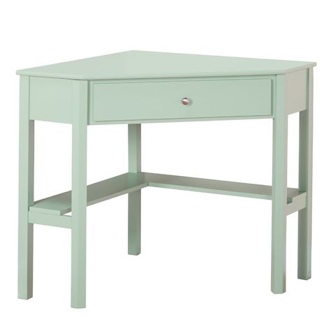 Andover Mills Suri Corner Desk & Reviews | Wayfair Wood Corner Desk, Corner Writing Desk, Cheap Office Furniture, Corner Computer Desk, Wood Writing Desk, Simple Desk, Low Shelves, Desk Design, Desk With Drawers