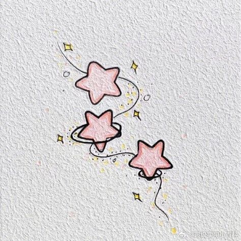 Easy Kawaii Doodles, Planet Drawing Aesthetic, Planet Drawing, Dibujo Simple, Drawing Stars, Pencil Drawings For Beginners, Cute Easy Doodles, Pencil Sketch Images, Easy Love Drawings