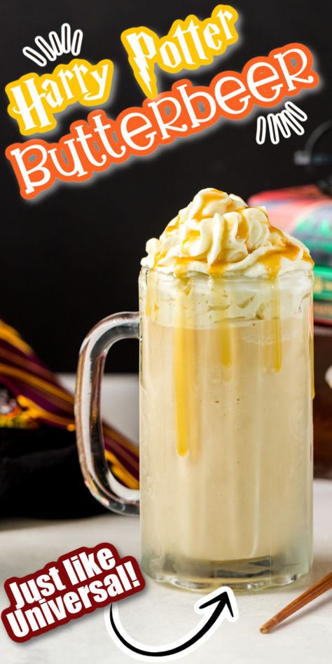 Frozen Butterbeer Recipe, Frozen Butterbeer, Butterbeer Recipe, Butter Beer, Princess Pinky Girl, Pinky Girl, Quick Easy Desserts, Cheesecake Bites, Cream Soda