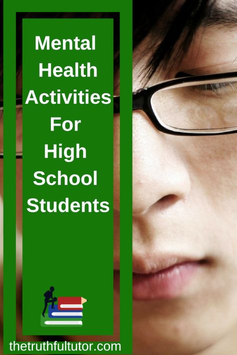 Mental Health is something that is starting to be talked about but there is still a stigma surrounding it. Mental Health Activities for high school students are so important because many of them are struggling and they are struggling alone. Students have to know they have a safe space and person to talk to. Learn how to be that person here #mentalhealth #highschool #selfcare #suicideprevention. High School Health Lessons, Activities For High School Students, Mental Health Awareness Activities, Activities For High School, High School Health, Mental Health Week, School Counseling Activities, High School Counselor, High School Counseling