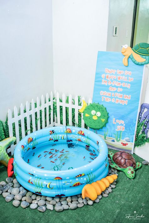 An Under the Sea Boy Party | Philippines Mommy Family Blog One Year Old Under The Sea Party, Under The Sea 3rd Birthday Party Boy, Under The Sea 1 Year Birthday Party, Under The Sea Two Year Old Birthday, 1st Birthday Under The Sea Theme, Aquarium First Birthday Party, Water First Birthday Party, Under The Sea Second Birthday, Under The Sea Kids Party