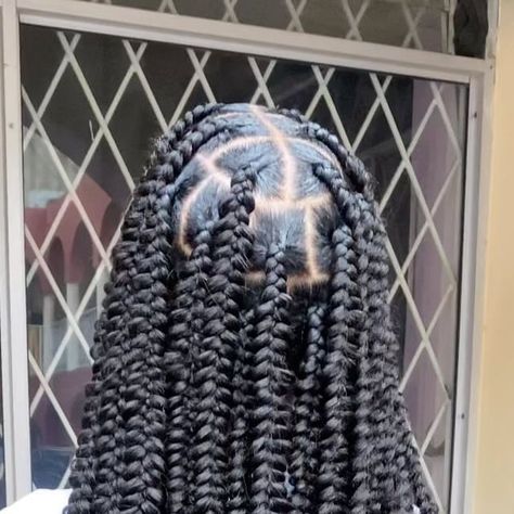 NICHE STYLE STUDIO on Instagram: "KNEE LENGTH PASSION PLAITS✨💫 COST: $15,000 inclusive of braids TIME: 4 hours (maximum) We are HAIR FOR YOU✨💕 #braids #hairstyles #knotless #knotlessbraids #cornrowstyles #hairporn #kingstonbraidist #braider #hairart #jumboknotless #fulanibraids #passionplaits #butterflyplaits #naturalhair #hairvideos #braidtutorial" Passion Plaits, Plait Braid, Cornrows Styles, Ghana Braids, Fulani Braids, Braid Tutorial, Plaits, Hair Art, Hair Videos