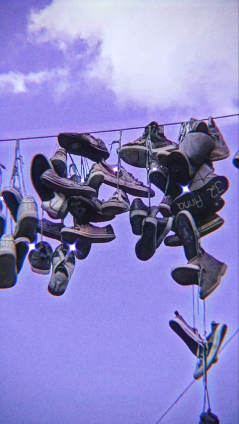 Nike‘s over a power cable in flensburg #vintage #bling #aesthetic #shoes Shoes On Powerline, Powerline Aesthetic, Bling Aesthetic, Nike Core, Skate Aesthetic, Random Photography, Grass Stains, Vintage Shoe, Spotify Covers