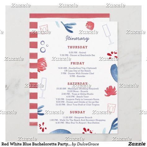 Blue Bachelorette Party, Blue Bachelorette, Itinerary Invitation, Bachelorette Invitations, Lingerie Party, Weekend Party, Bachelorette Party Invitations, Bachelorette Weekend, Hen Party