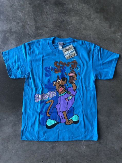 Vintage Scooby Doo Scooby Wear Shirt NOS Deadstock Scooby Doo Clothes, Scooby Doo Tshirt, Scooby Doo Scooby, Scooby Doo Shirt, Scooby Doo Cartoon, Shaggy And Velma, Vintage Scooby Doo, Wattpad Outfits, Scooby Doo Cartoon Network