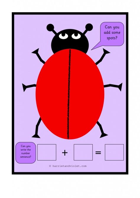 Doubling Eyfs, Subtraction Eyfs, Ladybird Activities, Eyfs Minibeasts, What The Ladybird Heard Activities, Minibeasts Eyfs, Reception Maths, Foundation Maths, Maths Eyfs