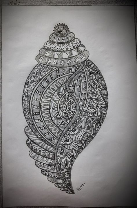 Pin by Charu sinha on madhubani in 2022 | Ganesh art paintings, Mandala art lesson, Madhubani paintings peacock Shell Mandala Art, Traditional Madhubani Art, Sangu Kolam, Art Mandala Design, Madhubani Paintings Peacock, Teenage Drawings, Zantangle Art, Turtle Coloring, India Crafts