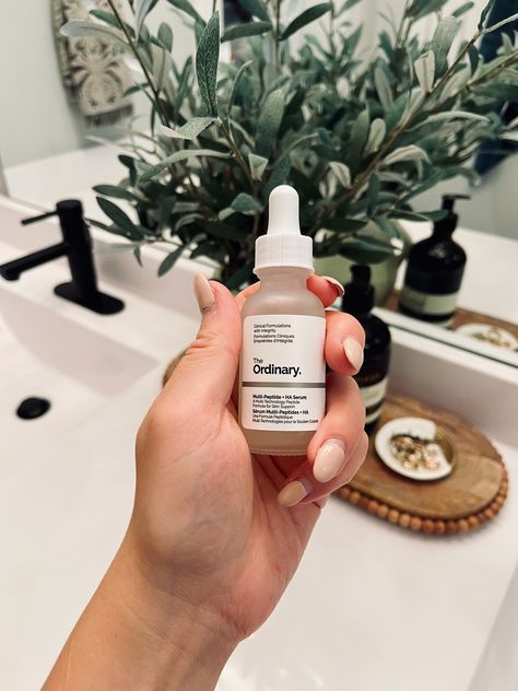 The Ordinary Multi-peptide + Serum #face #skincare #beauty #skin #routine #ad #beautyproducts #theordinary Multi Peptide Serum The Ordinary, Multi Peptide Serum, The Ordinary Glycolic Acid, Serum Benefits, Face Skincare, Serum Face, Peptide Serum, Skin Routine, Outdoor Gift