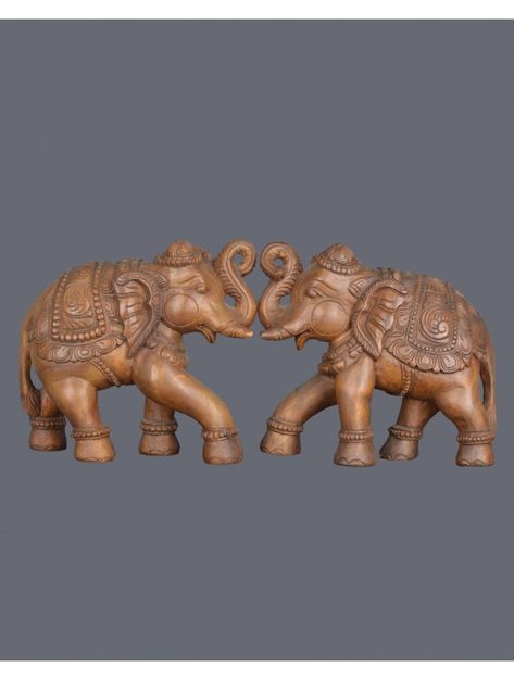 Kerala Elephant Drawing, Wooden Elephant Carving, Swastik Symbol, Ganpati Art, Kerala Art, Pooja Door Design, Sculpture Images, House Front Door Design, Main Entrance Door Design