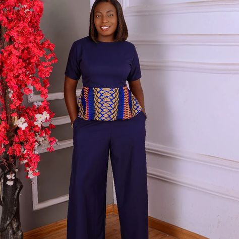 Introducing the Layo 2 piece afrocentric set. A Perfect work wear for the boss lady. Price: 10,500 Fabric; Crepe and medium Ankara Size 8 to 14 Size 16 to 20 attract 2k charges Production: 10 working days Note: available in similar designs of fabric of ur choice if you don't want this To order Send a dm or click the link on the bio 12 Pieces Blouse Ankara, 6 Pieces Ankara Skirt And Blouse, Ankara Flay Skirt And Crop Top, Eight Pieces Ankara Blouse, Ankara Six Pieces Skirt And Peplum Top, Ankara Skirt And Blouse, Ankara Skirt, Skirt And Blouse, Ankara