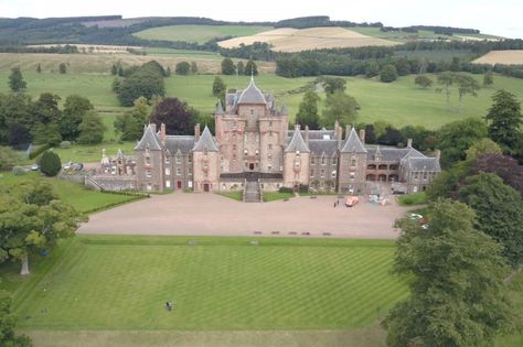 Nestling in the gentle Scottish Borders hills with majestic turrets, Thirlestane Castle is a fairytale setting for weddings and is surrounded by parkland. T ... Thirlestane Castle Wedding, Castle Mansion, Scotland Castles, Maybe Someday, Beautiful Castles, Castle Wedding, Stately Home, Borders, Edinburgh