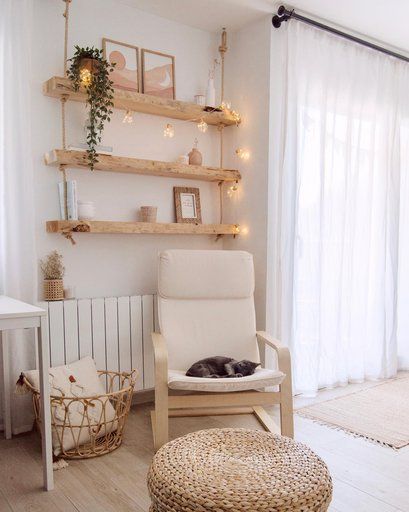 Pello Ikea, Ladder Bookcase, Room Inspo, Shelving Unit, Ladder Decor, Bookcase, Shelves, Sofa, Interior Design