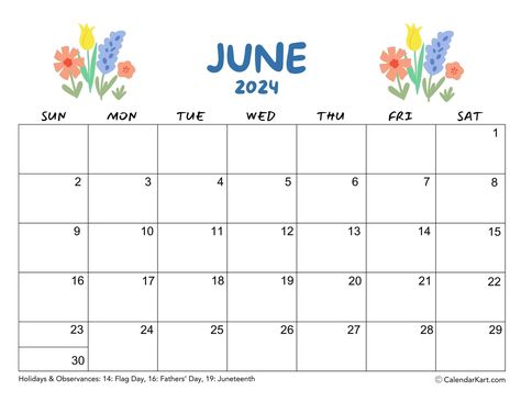 Download Free Printable June 2024 Calendar At CalendarKart June Printable Calendar 2024, June 2024 Calendar Printable, Calendar June 2024, June 2024 Calendar, June Calendar Printable, 2024 Calendar Printable, June Calendar, Biology Projects, Calendar June