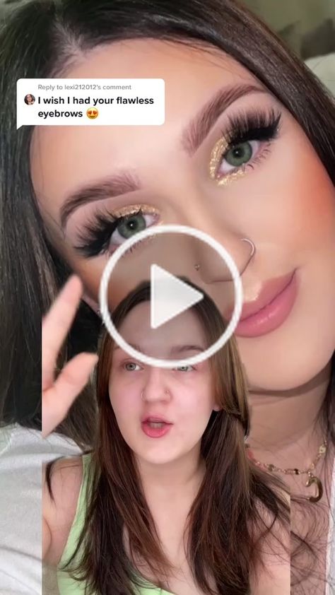 Mikayla Nogueira (@mikaylanogueira) has created a short video on TikTok with music original sound. | Reply to @lexi212012 Brow game is 🔥🔥🔥 lately! #makeup #beauty #PonderWithZion #MAKEYOURMOVE Mikayla Nogueira Makeup, Mikayla Makeup, Brow Makeup, Makeup Videos, Short Video, Makeup Artist, Fashion Beauty, Sound, Makeup