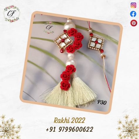 Alluring in ivory! Florals and pearls make a pretty combination for rakhi!Share your emotions and surprise them this raksha bandhan by sending our paired rakhi ! ✨ Contact on- 9799600622 Handmade Rakhi Designs, Rakhi Making, Handmade Rakhi, Rakhi Design, Diy Diwali Decorations, Diwali Craft, Diwali Diy, Back Drop, Raksha Bandhan