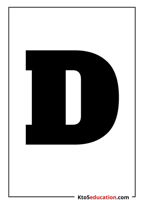 Free Printable Letter D Silhouette Check more at https://kto5education.com/free-printable-letter-d-silhouette/ Number 1 Template, Birthday Coloring Sheets, Coloring Sheets Free Printable, D Pictures, Pokemon Coloring Sheets, Happy Birthday Coloring Pages, Skull Coloring Pages, Birthday Coloring Pages, Free Printable Letters