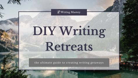 The Ultimate Guide to DIY Writing Retreats How To Start A Retreat Business, Writer Retreat, Planning A Womens Retreat, The Writing Retreat, Best Women’s Retreat, Retreat Activities, Perfectionism Overcoming, Writing Retreat, Writing Station