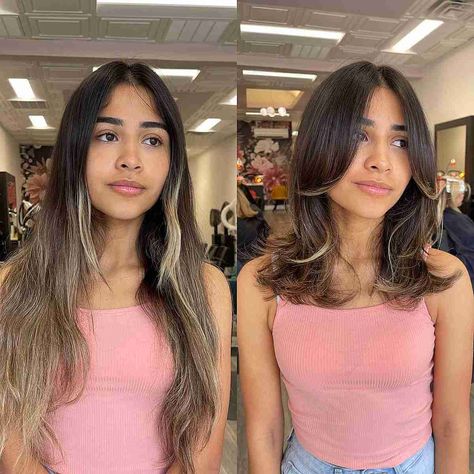 70+ Breezy Medium-Length Layered Haircuts Women Love Having Teenage Layered Haircuts, Girls Haircut Medium Length, Hair Cuts For Teens Girls Medium Layers, Mid Lenght Haircut Girl, Medium Length Girls Haircut, Teen Haircuts Girls Medium, Medium Length Haircut For Frizzy Hair, Medium Length Thick Wavy Haircuts, Haircuts For Girls Medium