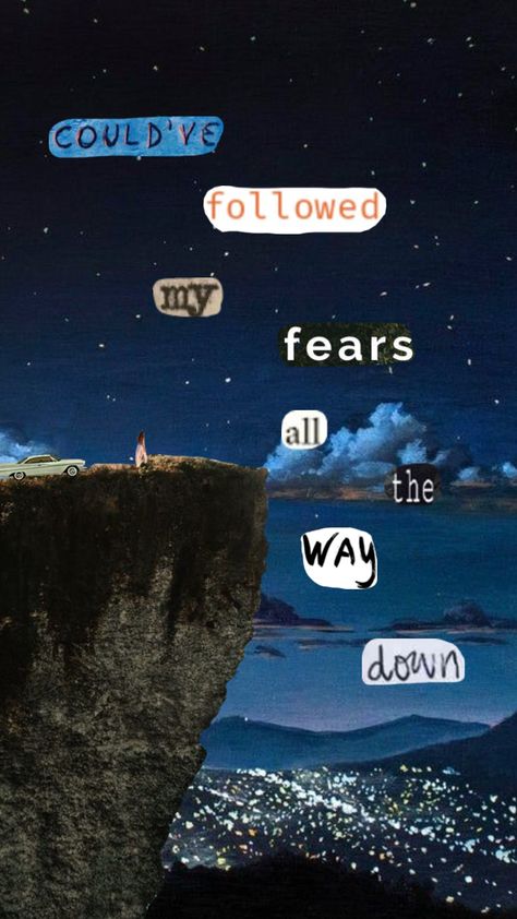 “Pulled the car off the road to the lookout / Could've followed my fears all the way down” #thisismetrying #taylorswift #taylorswiftfolklore #taylorswiftaesthetic #taylorswiftlyrics #lyrics Taylor Lyrics, Swift Lyrics, Long Live Taylor Swift, Taylor Swift Lyrics, Live Taylor, Lord And Savior, Long Live, Way Down, All The Way