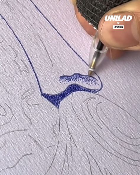 Putting my ballpoint pen on my tattoo gun | tattoo machine, work of art | Putting a ballpoint pen on a tattoo gun creates such amazing artwork 😮 👏 | By UNILAD Tattoo Pen Machine Drawing, Tattoo Machine Drawing, Tattoo Pen Machine, Pen Tattoo, Machine Work, My Tattoo, Amazing Artwork, Pointed Pen, Tattoo Machine