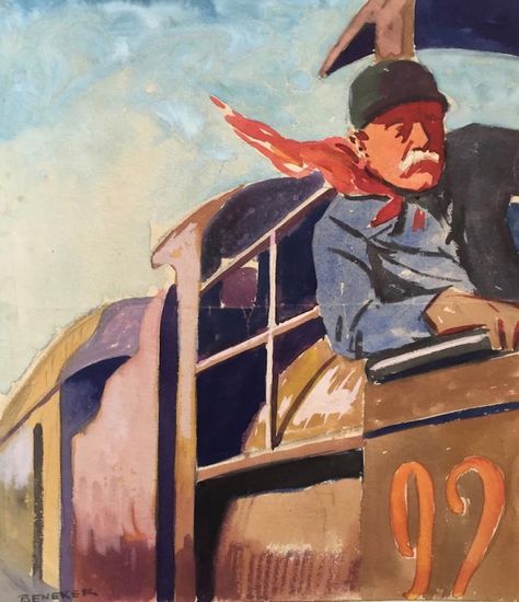 Train Mural, Scientific Magazine, Train Driver, Train Engineer, Railroad Art, Independent Study, Vintage Illustration Art, How To Lean Out, Mural Ideas