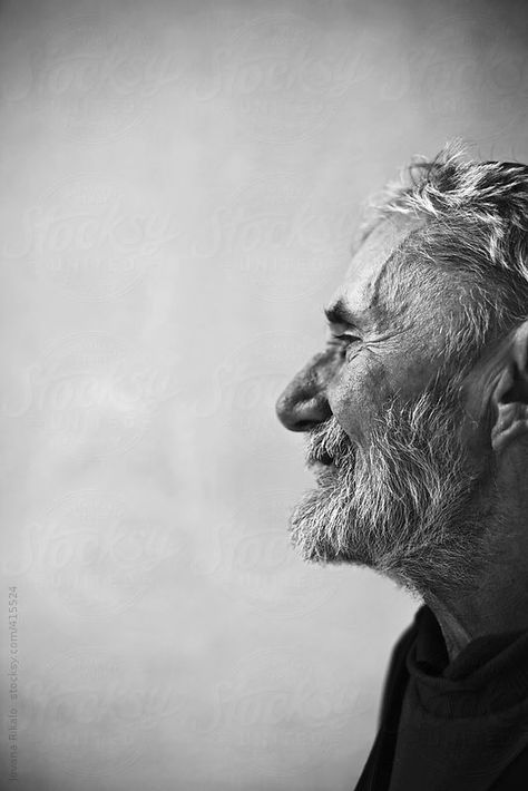 http://www.stocksy.com/415524 Old Man Portrait, Male Profile, Old Faces, Man Photography, Business Portrait, Black And White Portraits, Draw On Photos, Dark Photography, Male Portrait