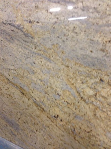 Life in the Barbie Dream House: Picking out our Colonial Cream/Colonial Gold Granite Slabs! Cream Granite Countertops, Colonial Gold Granite, Colonial Cream Granite, Gold Granite Countertops, French Country Living, Stairs In Living Room, Granite Countertops Kitchen, Barbie Dream House, Barbie Dream