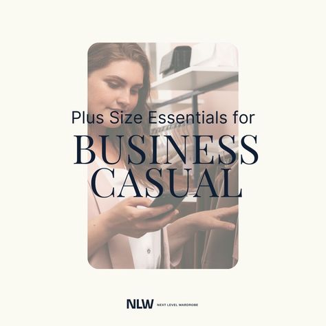 NEW BLOG: PLUS SIZE ESSENTIALS FOR BUSINESS CASUAL⁠ _⁠ Business casual (or power casual, as we call it) is our favorite dress code. It’s that perfect in between of polished and relaxed and it’s easy to style on every body type. ⁠ _⁠ That’s why we’re excited to help you find the plus-size business casual attire of your dreams.⁠ _⁠ As professional stylists, we have experience working with people of every body type—especially mid-size and plus-size women. ⁠ _⁠ We know:⁠ ⁠ 🌟What to look for when ... Curvy Business Casual, Work Travel Outfit, Power Casual, Work Wardrobe Essentials, Working With People, Plus Size Business, Business Casual Wear, Capsule Wardrobe Work, Professional Men