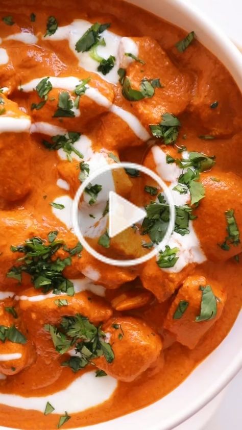 Hajar Larbah (@moribyan) has created a short video on TikTok with music Take Me to Pluto. | Creamy butter chicken! Full recipe is up on YouTube now 🤍 #recipe #butterchicken Butter Chicken Video, Butterchicken Indian Recipe Easy, Indian Food Recipes Butter Chicken, Indian Butter Chicken Recipe Easy, Butter Chicken Recipe Indian Videos, Indian Butter Chicken Recipe Authentic, Moribyan Butter Chicken, Butter Chicken Recipe, Butter Chicken