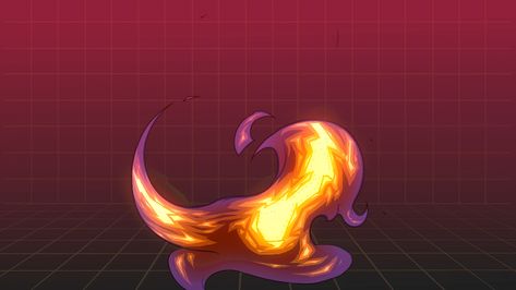 Animating Fire, Magic Vfx Gif, Quirk Visuals, Drawing Gif, Power Gif, Vfx Tutorial, Frame By Frame, Animation Storyboard, Super Powers Art