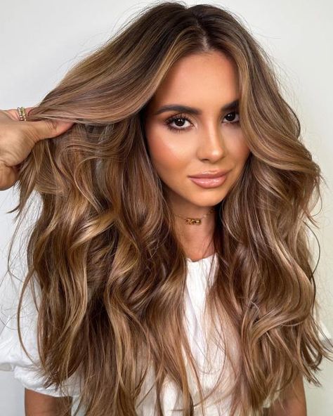 Warm Light Golden Brown Hair for Dark Eyes Celeb Haircuts, Brown Hair Underneath, Warm Light Brown Hair, Short Light Brown Hair, Warm Brown Hair Color, Light Golden Brown Hair, Short Bob Hair, Hair Cut Ideas, Hair Colour Ideas