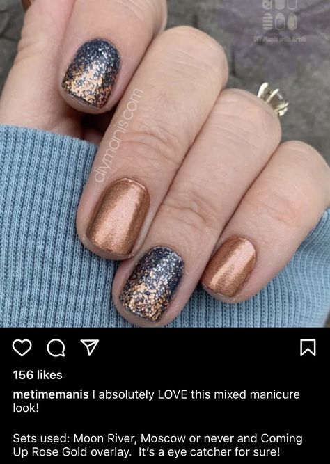 November Manicure Ideas, Desert Nails, Fall Color Street Nails Ideas, Fall Color Street, Color Street Nails Combos, Mixed Manicure, Nails Ideas 2023, Color Street Nails Ideas, Colorstreet Combos