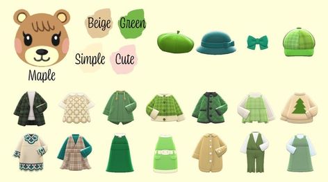 Villager Clothes, Acnh Villagers, Acnh Cottagecore, Look Books, Ac New Leaf, Animal Crossing Funny, Animal Crossing Guide, Animal Crossing Qr Codes Clothes, Animal Crossing Wild World