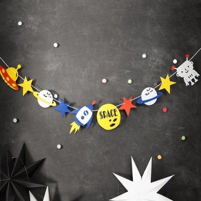 Space Theme Birthday Party, Space Themed Party, Astronaut Party, Diy Space, Simple Birthday Decorations, Space Birthday Party, Theme Birthday Party, Baby Shower Party Supplies, Space Party