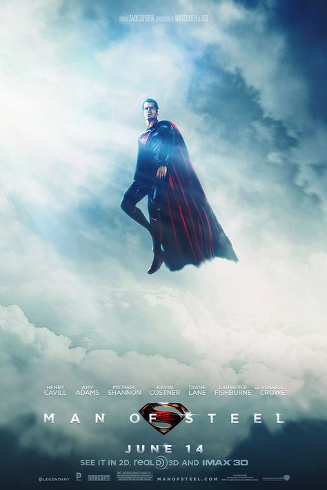 Man Of Steel movie poster artwork Avengers Movie Posters, Modern Myth, Superman Movies, The Bat Man, Web Design Mobile, Superman Man Of Steel, Fan Poster, Movies Worth Watching, See Movie