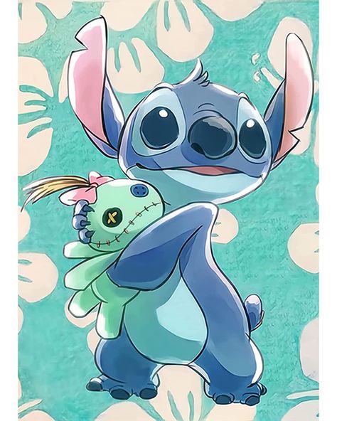 Create Your Own Cartoon, Stitch Stuff, Disney Board, Lilo Y Stitch, Lilo Et Stitch, Lilo E Stitch, Gems Art, Packing Jewelry, Diamond Painting Kits