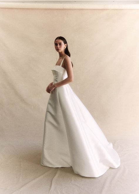 Structured Wedding Dress, Organza Veil, Prea James, Contemporary Bride, The Modern Bride, Luxury Wedding Dress, Modern Wedding Dress, Bridal Wedding Dresses, Modern Bride