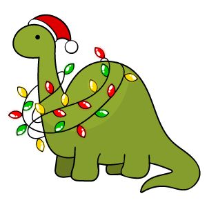 Roarsome dinosaur Christmas sticker with decorations on the neck. Set yourself this wonderful sticker.. Christmas Dinosaur Wallpaper, Christmas Dinosaur, Dinosaur Wallpaper, About Christmas, Cute Christmas, The Holiday, Green, Christmas