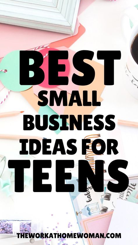 Young Entrepreneur Ideas, Small Business Ideas For Teens, Business Ideas For Teens, Small Business Ideas Startups, Easy Small Business Ideas, Easy Business Ideas, Earn Money Online Free, Easy Online Jobs, Best Business Ideas