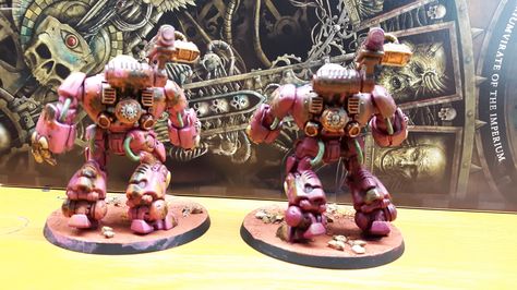 Kastellan Robots 40K Mechanicum Thousand Sons, Miniatures