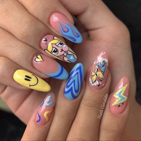 Simple Spring Nails, Happy Nails, Work Nails, Classy Acrylic Nails, Disney Nails, Short Acrylic Nails Designs, Baby Boomer, Nailed It, Fire Nails