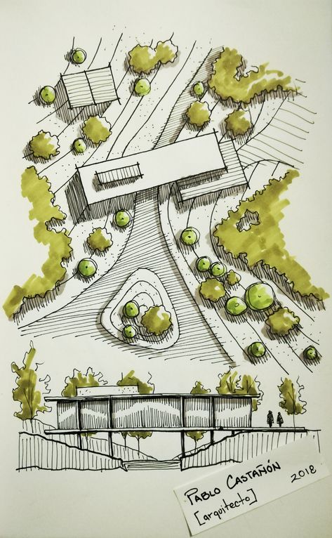 Landscape Architecture Concept Plan, Landscape Concept Sketch, Landscape Ideas Drawing Architecture, Landscape Design Drawings Plan, Landscape Plan Sketch, Landscape Architecture Plan Drawing, Architecture Concept Drawings Sketches, Architecture Plan Sketch, Landscape Architecture Drawing Sketches