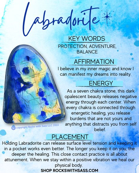 Labrodite Crystal Meaning, Healing Stones And Crystals Meanings, Labradorite Crystal Meaning, Eucalyptus And Pine, Labradorite Meaning, Crystals Meanings, Best Healing Crystals, Attract Success, Self Belief