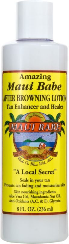 Maui Babe After Browning Lotion Tan Enhancer and Healer Ulta.com - Cosmetics, Fragrance, Salon and Beauty Gifts Browning Lotion, Plopping Curly Hair, Maui Babe Browning Lotion, Maui Babe, After Sun Care, Soft Smooth Skin, Macadamia Nut Oil, Sun Lotion, Suntan Lotion