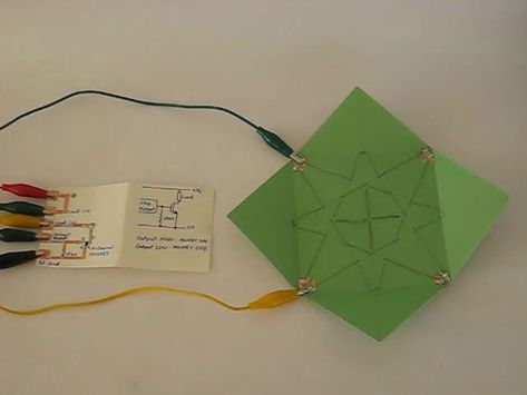 Paper Mechanics Design, Paper Mechanics, Learn Robotics, Library Program Ideas, Paper Circuits, Origami Shapes, Technology Future, E Textiles, Electronics Engineering