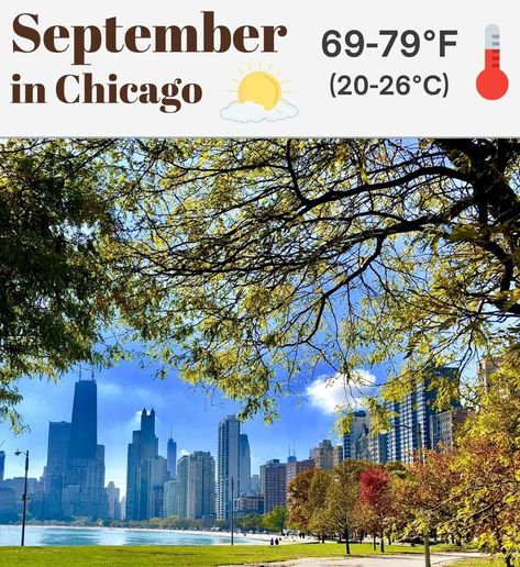 What To Wear In Chicago In September, Outfits For Chicago In September, Chicago September Outfit, Chicago Outfit Fall, Chicago In September, Chicago Travel Outfits, Chicago September, September Travel, September Events