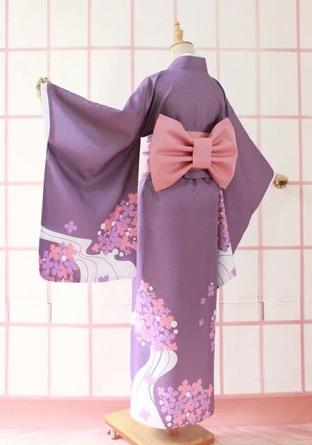 Pretty Kimonos, Kimono Traditional, Japanese Traditional Clothing, Cute Kimonos, Kimono Japan, Kimono Outfit, Pink Kimono, Yukata Kimono, Kimono Design