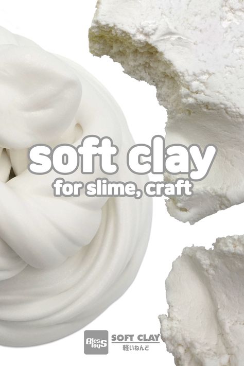 Soft Clay White For Slime Supplies 65g Diy Modeling Clay Soft Paper Clay Make Model Figure Bless Toys Made In Japan - Buy Soft Clay For Slime Supplies Diy Modeling Clay Soft Paper Clay Bless Toys,Add To Glue And Shaving Foam To Make Fluffy Butter Slime,Japan Product on Alibaba.com Diy Modeling Clay, Clay Slime, Slime Supplies, Slimes Supplies, Shaving Foam, Butter Slime, Soft Clay, Modeling Clay, Paper Clay