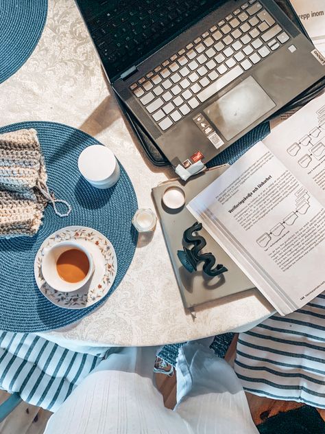 #school #study #studygram #studying #coffee #inspiration #inspired #white #aesthetic Study Blue Aesthetic, Blue Office Aesthetic, Aesthetic Pictures Dark Blue, Blue Aesthetic Study, Blue Study Aesthetic, Blue School Aesthetic, School Widget, Blue Wonyoungism, Uni Wallpaper