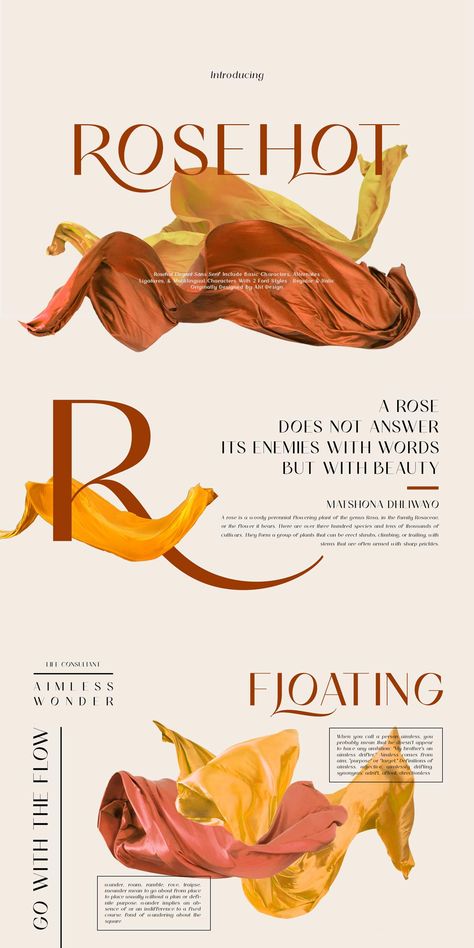 The Rosehot Serif typeface is an elegantly themed font that has a dynamic serif style. The details of the shape of the "Rosehot Serif Elegant typeface" are very smooth and flow to create unique and beautiful curves. Web Design Magazine, Nice Fonts, Modern Fonts Free, Font Branding, Branding Fonts, Fonts Modern, Magazine Poster, Branding Wedding, Create Your Own Business